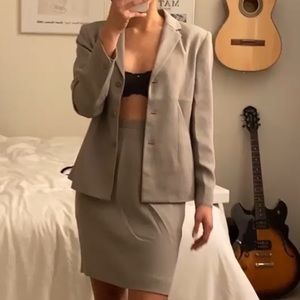 Vintage Sage Green Suit